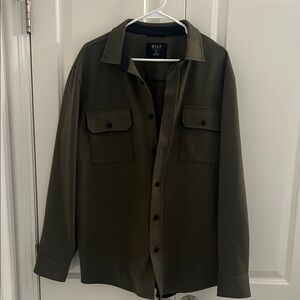 Men's Olive Green lightweight Jacket